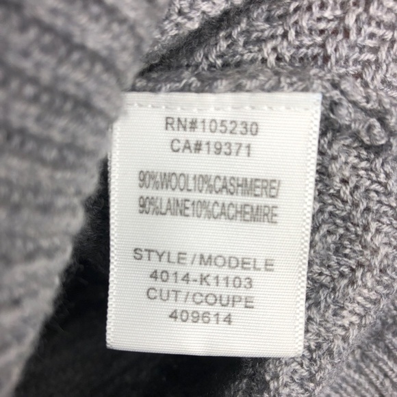 Joie Wool and Cashmere Blend Chesney Sweater in Gray - Picture 5 of 7